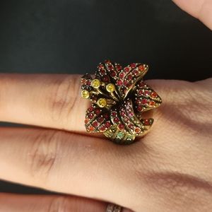 Heidi Daus Red Lily Ring